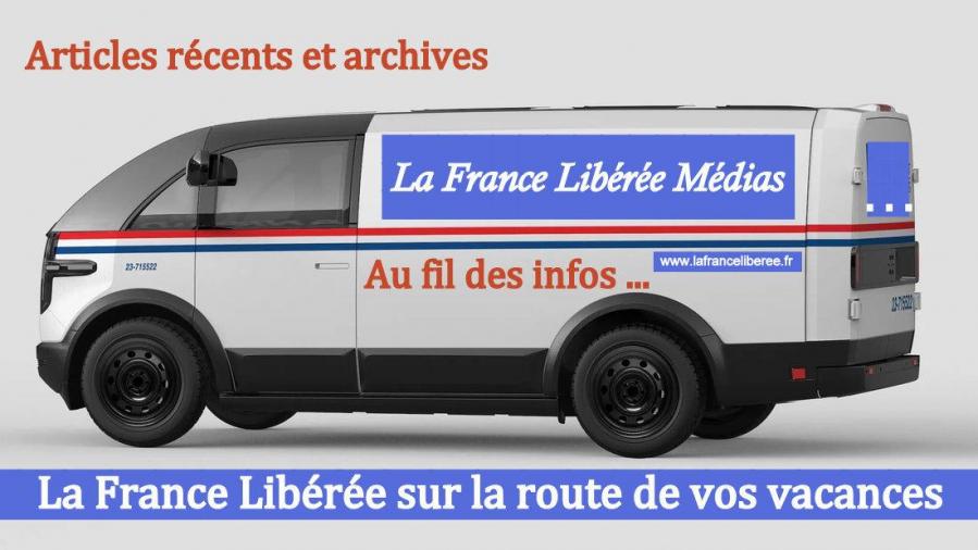 FOURGON PUBLICITAIRE LA FRANCE LIBÉRÉE