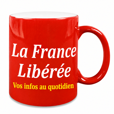 MUG LA FRANCE LIBÉRÉEROUGE